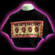 Arts Factory -- The Heart of the City tee