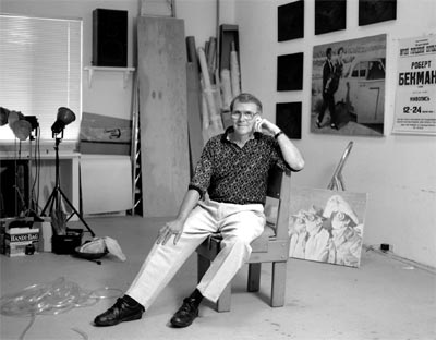 Robert in his Studio